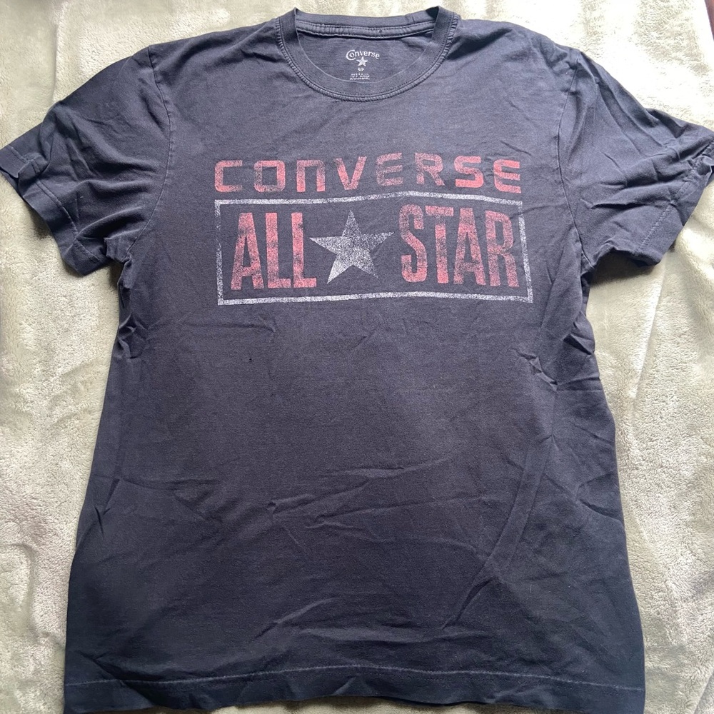 Converse Black Graphic Tee